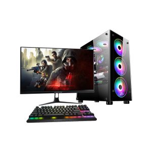 Fast Gaming PC Bundle Core i5 16GB RAM 1TB & 128GB SSD GT730 4GB Win 11 Pro
