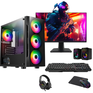 Ultimate Gaming PC Bundle | RTX 3050 6GB | Intel Core i5 & i7 | Up to 16GB RAM | Up to 512GB SSD + 2TB HDD | Monitor | FREE RGB Speakers